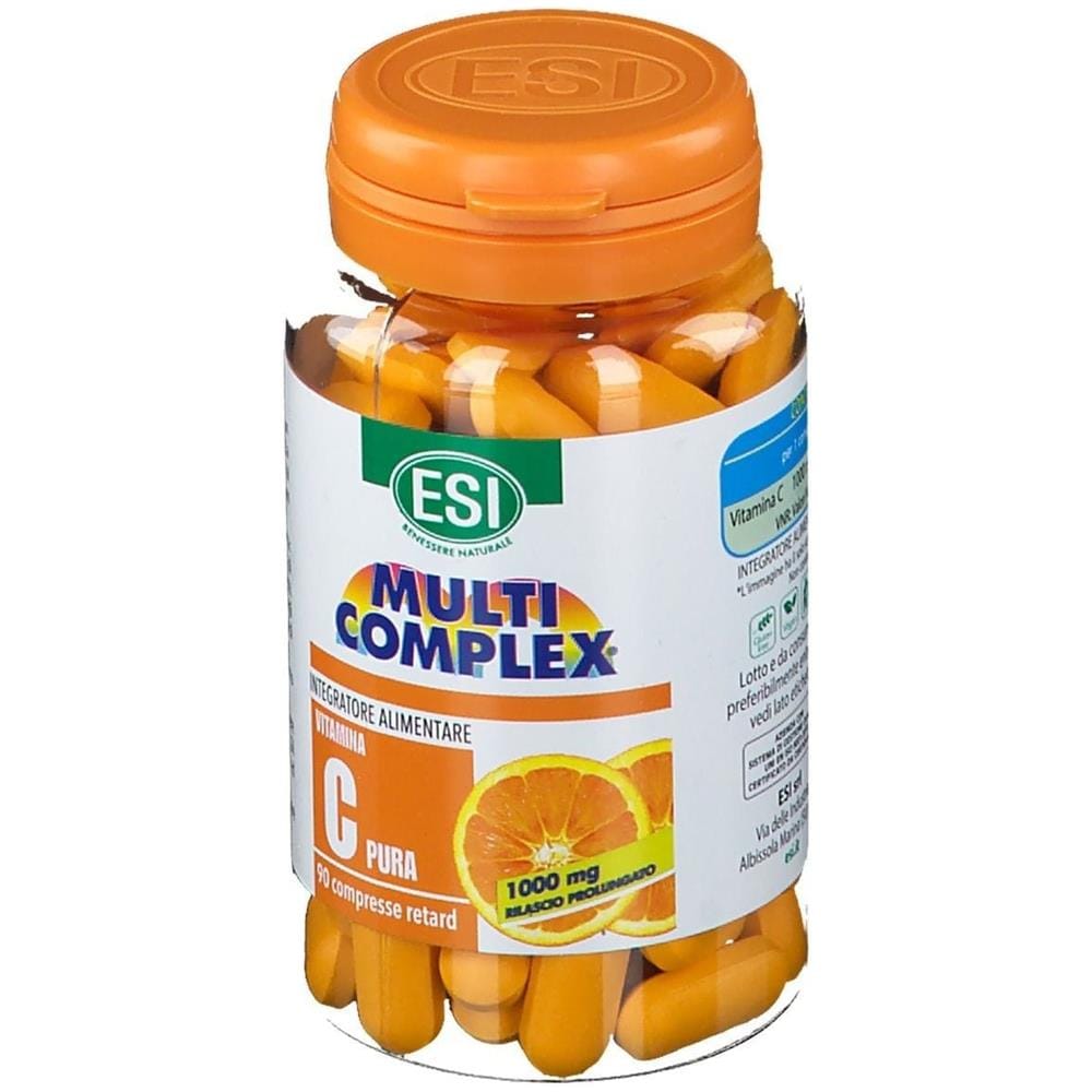 Multicomplex Vitamina C Pura 1000 mg Retard 90 Compresse - Foto 2
