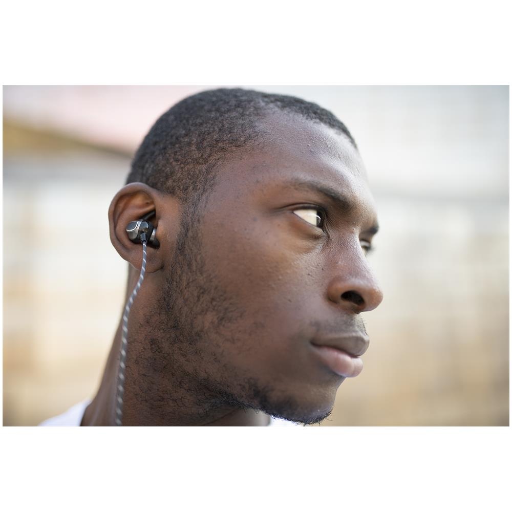 M4 Eb1000503 Auricolari Per Sport Bluetooth Con Astuccio. Autonomia 7 Ore. Ricarica Completa 1,5 Ore. Resistente A Spruzzi D'acqua E Sudore. Ipx4 - Foto 6