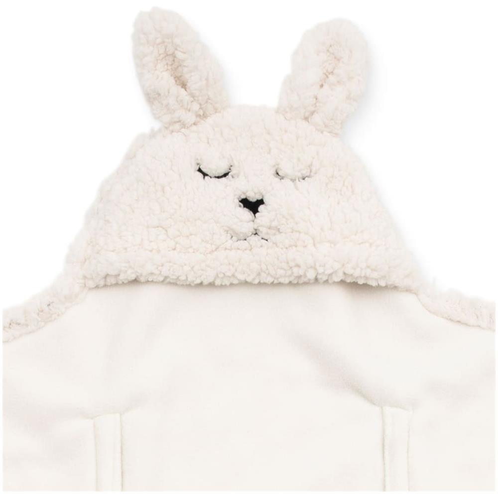 Coperta Avvolgibile Per Neonati Bunny Bianco Avorio - Foto 5