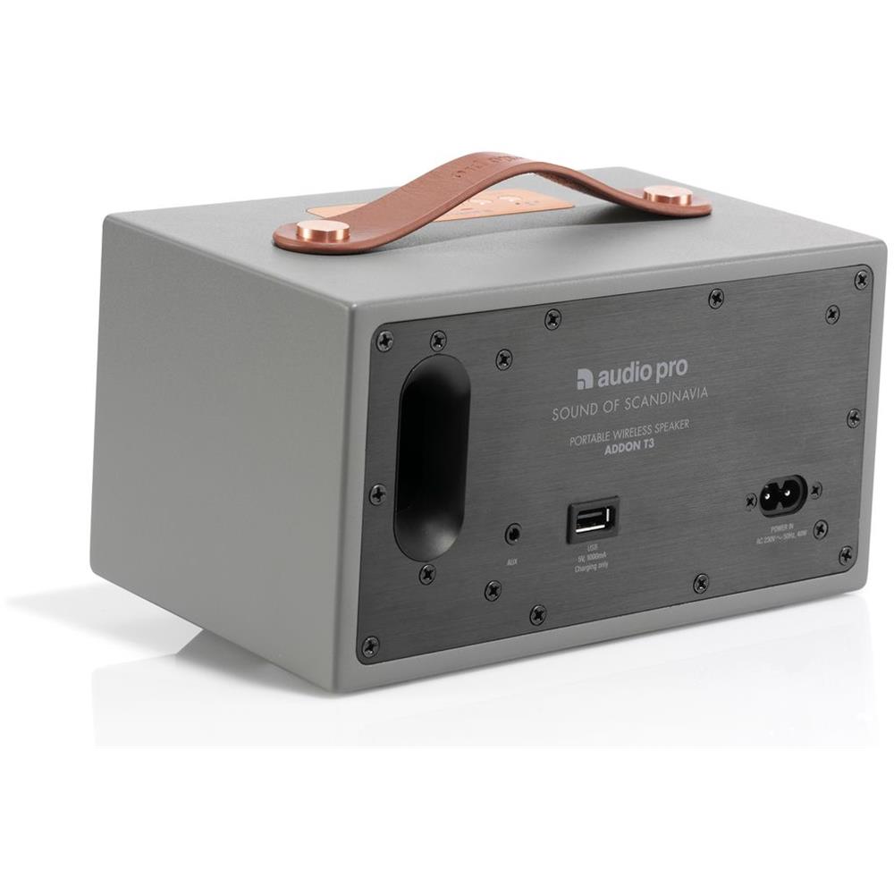 Altoparlante Portatile Bluetooth PRO T3+ Grigio - Foto 3