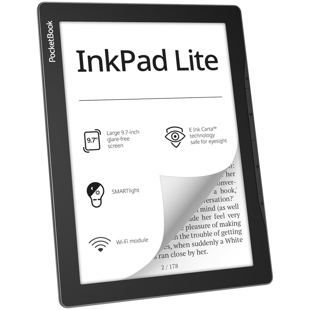 Lettore E-Book InkPad Lite da 9" Wi-Fi Colore Grigio Nebbia - Foto 2