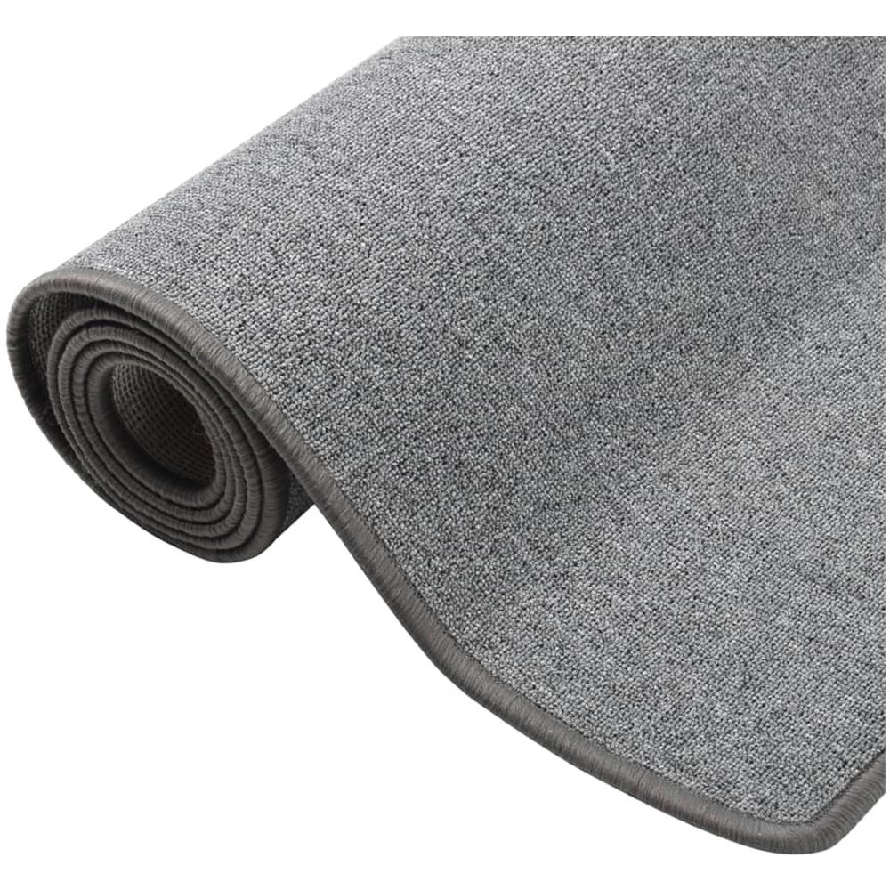 Tappeto Corsia Grigio Scuro 80x150 Cm - Foto 3