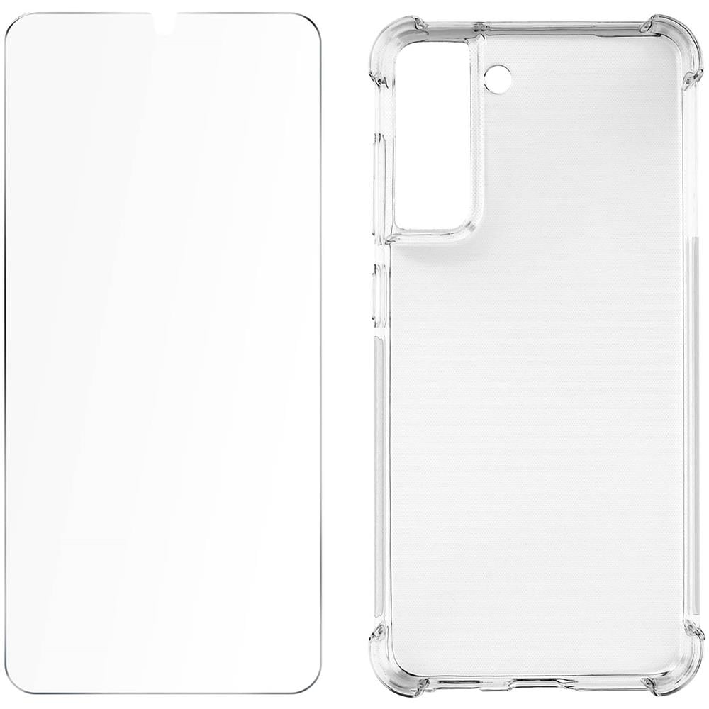 Kit Protezione Samsung Galaxy S21 Fe Cover Flessibile + Vetro Temperato - Foto 2