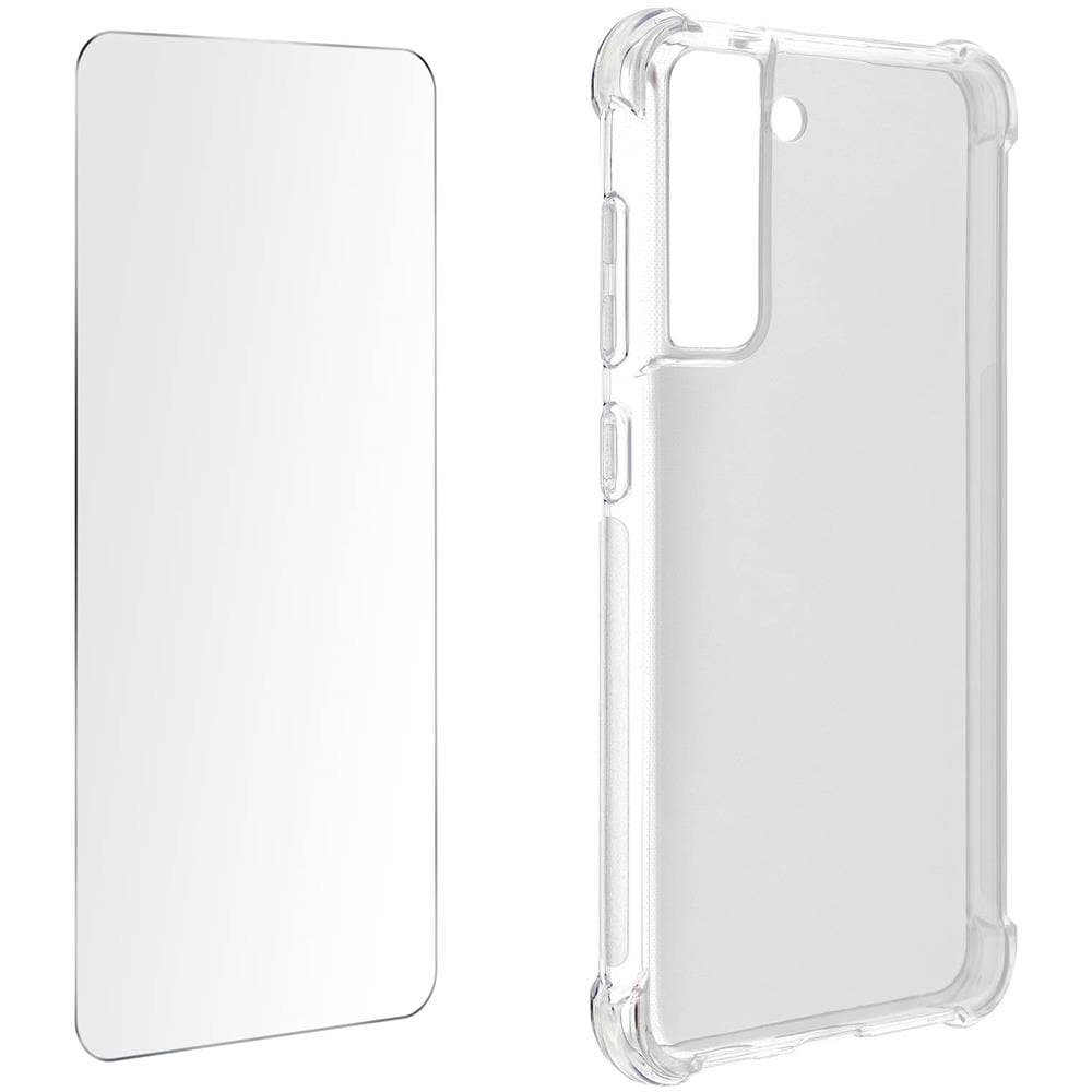 Kit Protezione Samsung Galaxy S21 Fe Cover Flessibile + Vetro Temperato - Foto 1