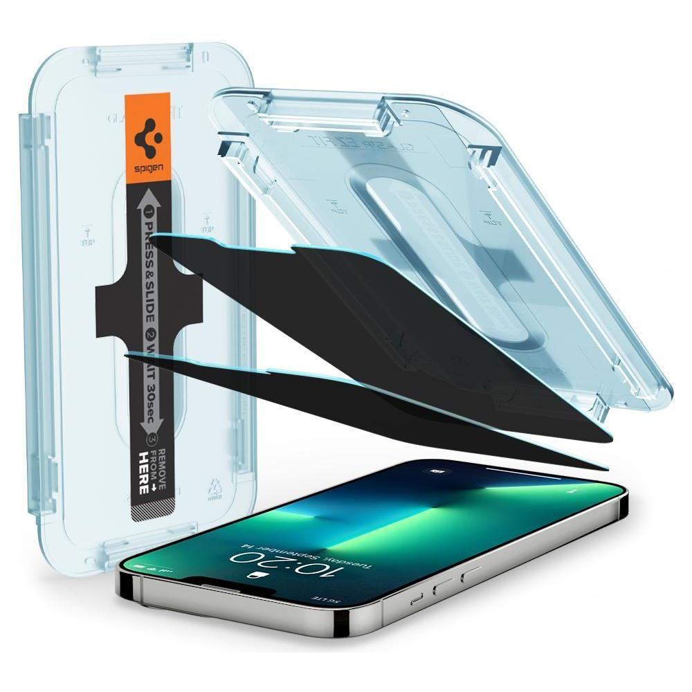 Vetro Temperato Vetro Protettiva 2-pack Per Iphone 13 Pro Max Privacy - Foto 2