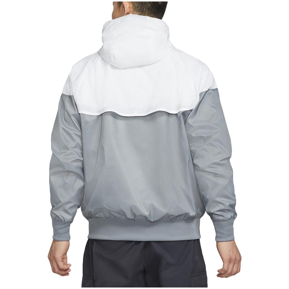 Giacca A Vento Da Uomo Con Cappuccio Windrunner Grigio Taglia S Cod Da0001-084 - Foto 2