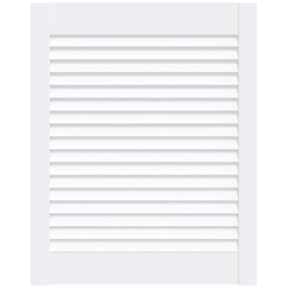 Anta a Lamelle Bianca 61,5x49,4 cm in Legno di Pino - Foto 1