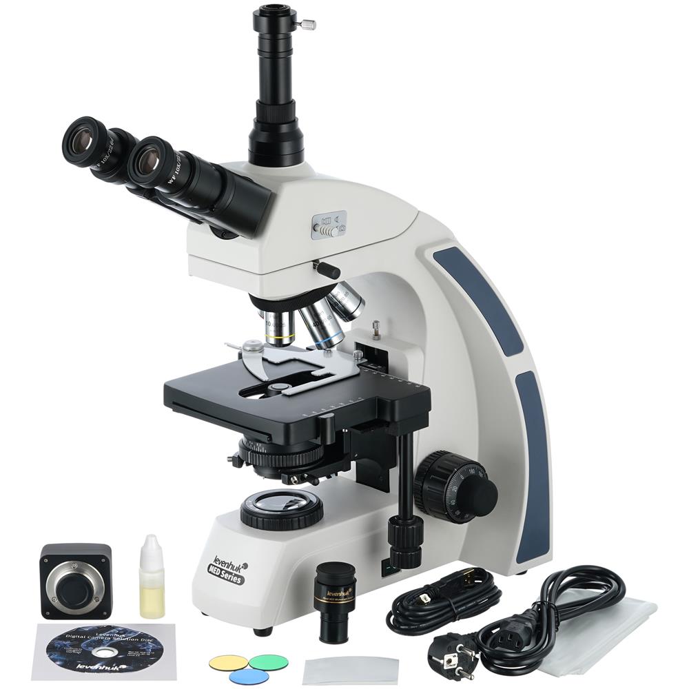 Microscopio Trinoculare Digitale Levenhuk Med D40t - Foto 2