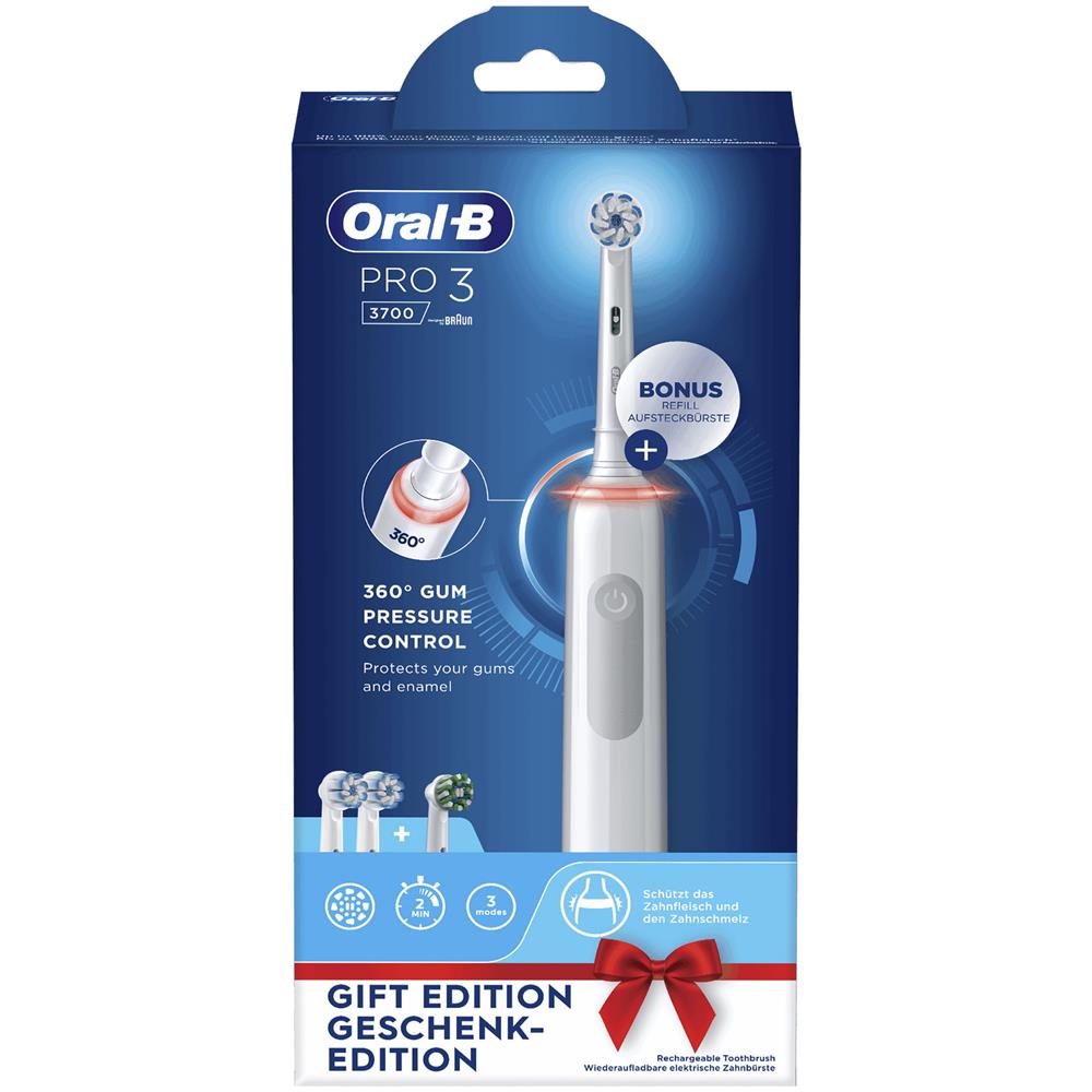 Spazzolino Elettrico PRO 3 3700 Colore Bianco - Foto 3