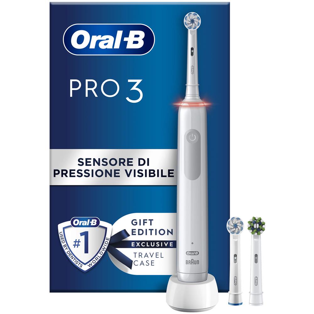 Spazzolino Elettrico PRO 3 3700 Colore Bianco - Foto 1