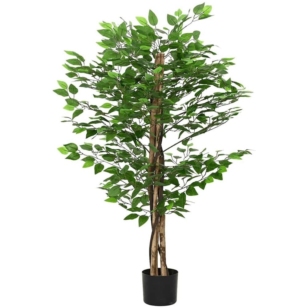 Pianta di Ficus Artificiale 788 Foglie 120 cm Verde - Foto 1