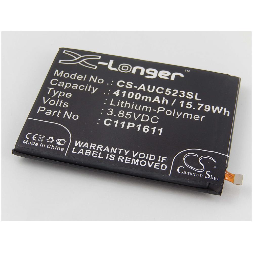 Li-polymer Batteria 4100mah (3.85v) Per Cellulari E Smartphone Asus Zenfone 3 Max, Zc520tl Sostituisce C11p1611, C11-p1611. - Foto 1