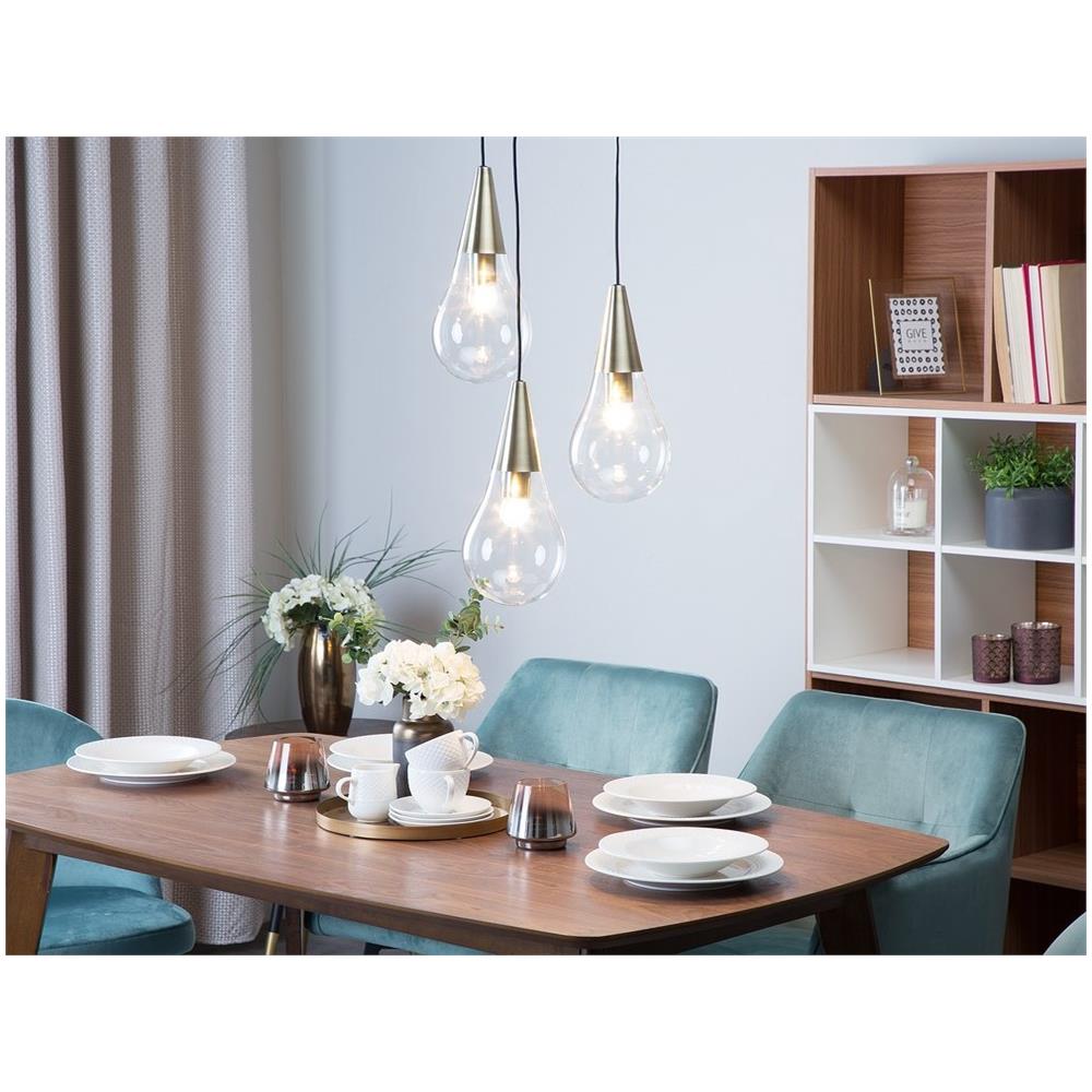 Lampadario In Vetro Rame / trasparente Vesle - Foto 2