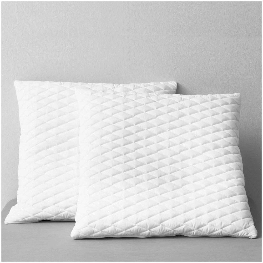 Cuscini 2 pz 80x80x14 cm in Memory Foam - Foto 1
