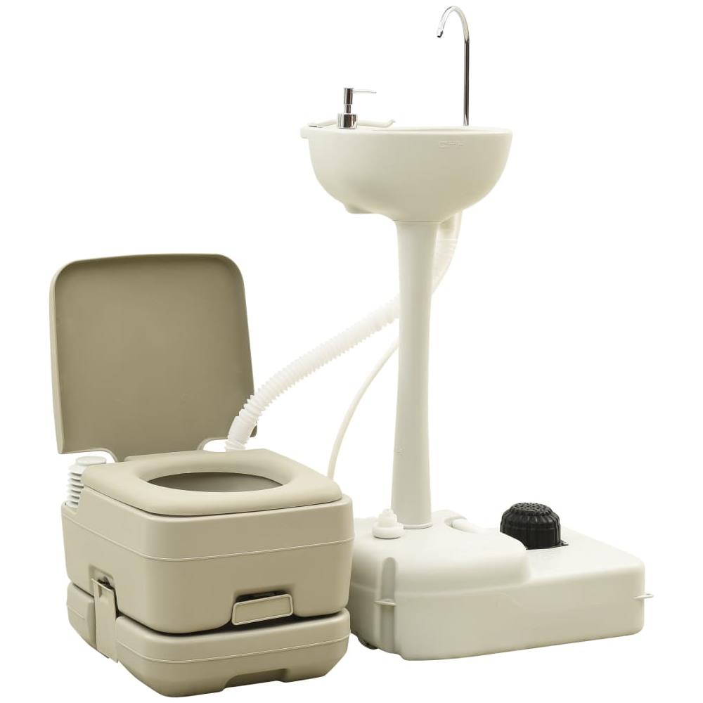 WADEO WC da Campeggio, [Per Donna] [XXXL] Portatile e Pieghevole, Sedia