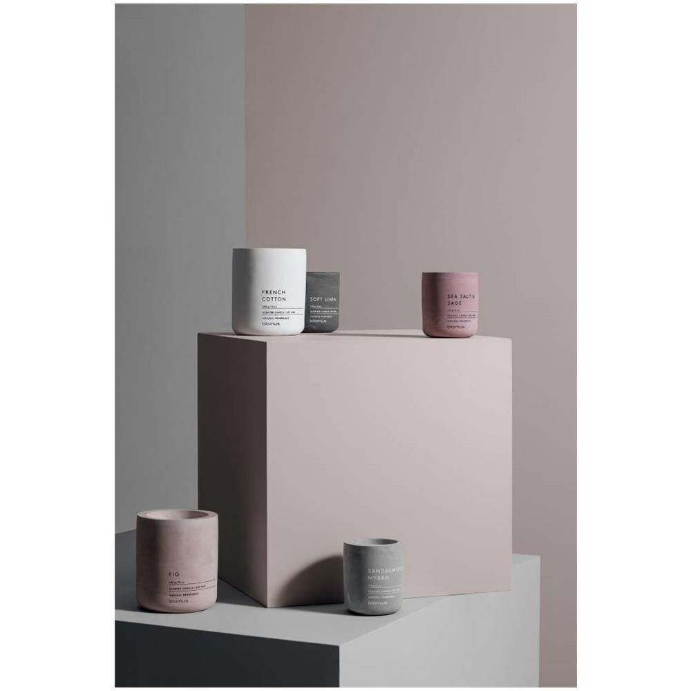 FRAGA candela di cera Cilindro Salvia, Sale marino - Foto 2