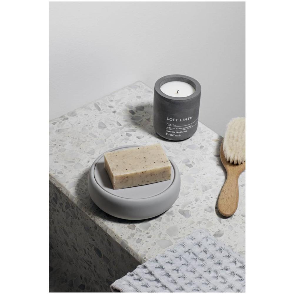 FRAGA candela di cera Cilindro Salvia, Sale marino - Foto 3