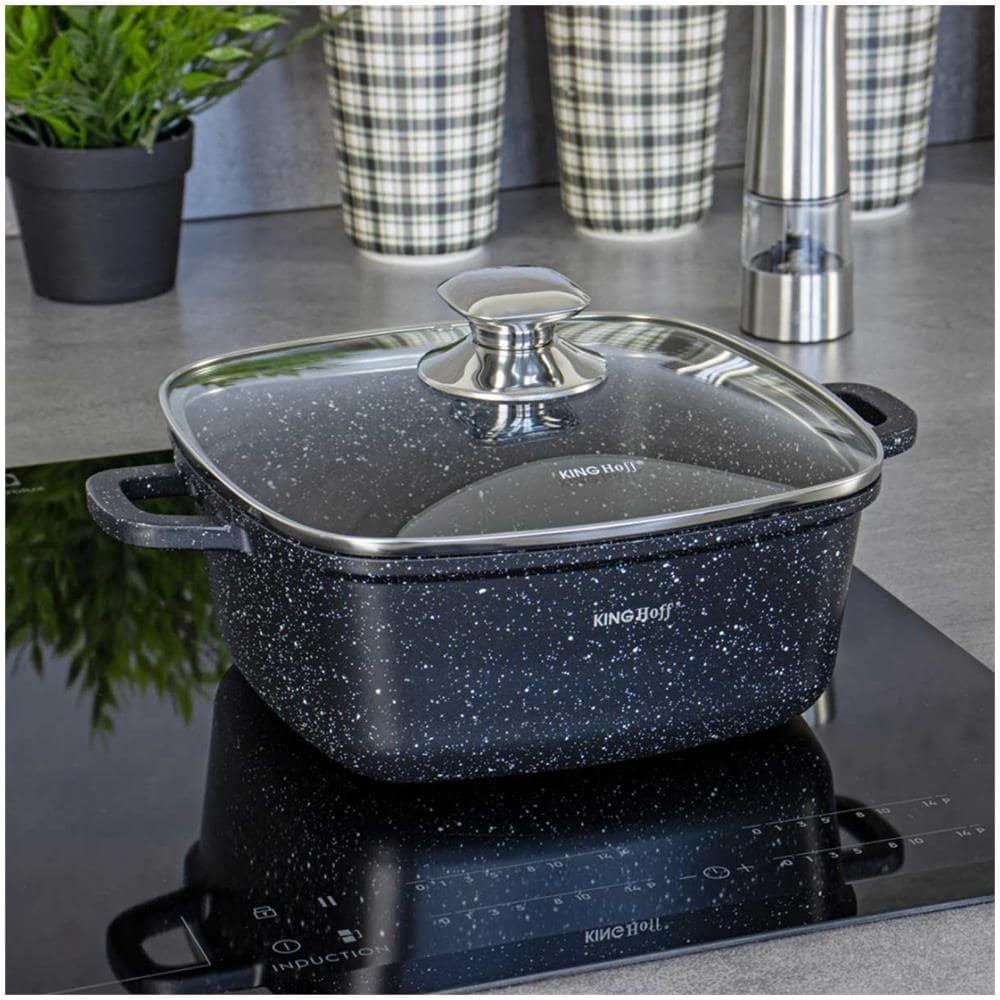 Padella Granite 24 Cm Granito Legno Kh-1028 - Foto 2