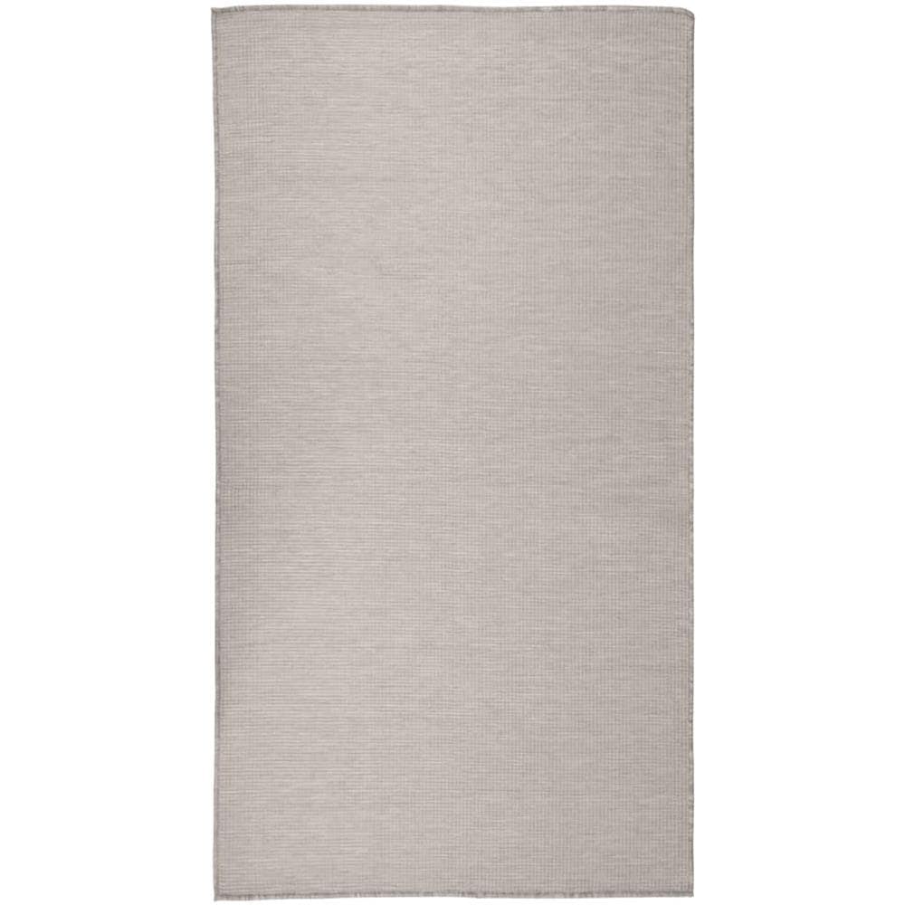 Tappeto Da Esterni A Tessitura Piatta 80x150 Cm Tortora - Foto 1