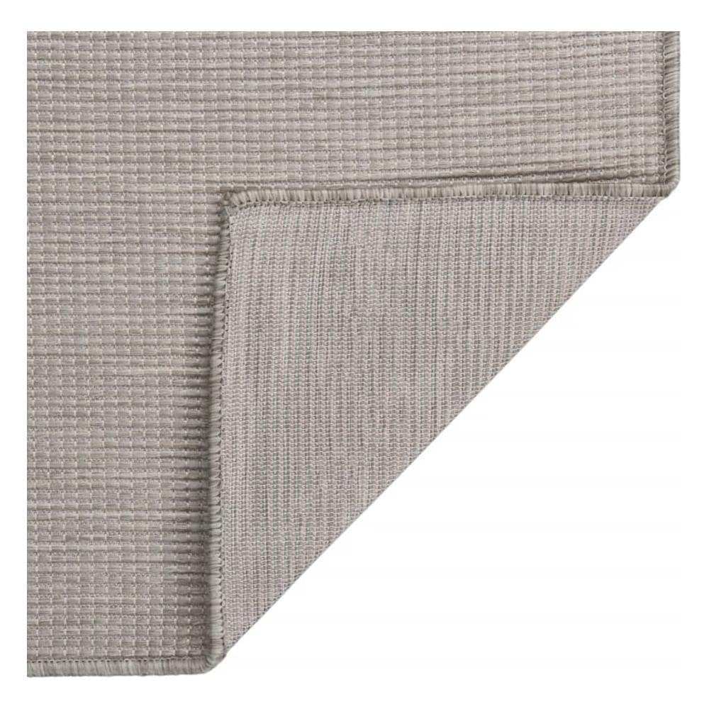 Tappeto Da Esterni A Tessitura Piatta 80x150 Cm Tortora - Foto 2