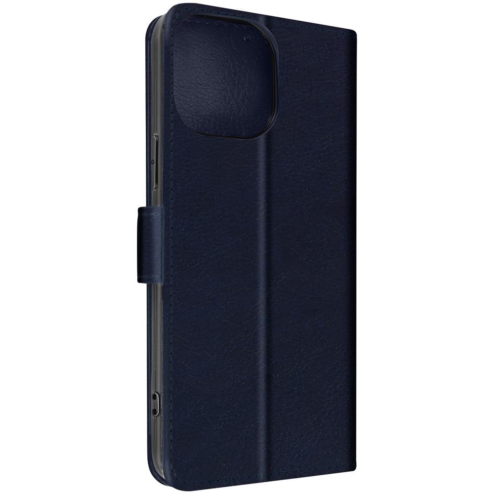 Custodia Per Iphone 14 Pro Max, Portacarte E Funzione Supporto Blu Notte - Foto 4