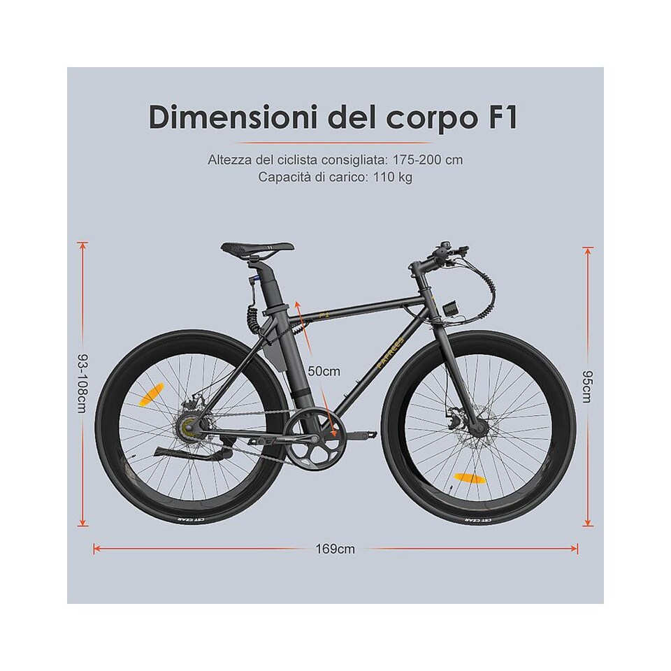 Bici Elettrica Pieghevole Fafrees F20 Light – 20
