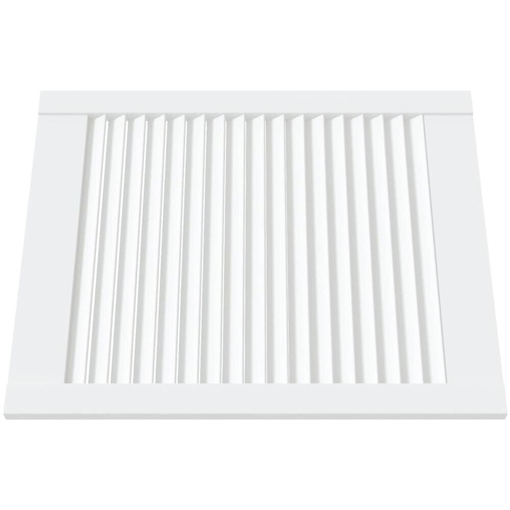 Ante a Lamelle 4 pz Bianche 61,5x49,4 cm in Legno di Pino - Foto 2