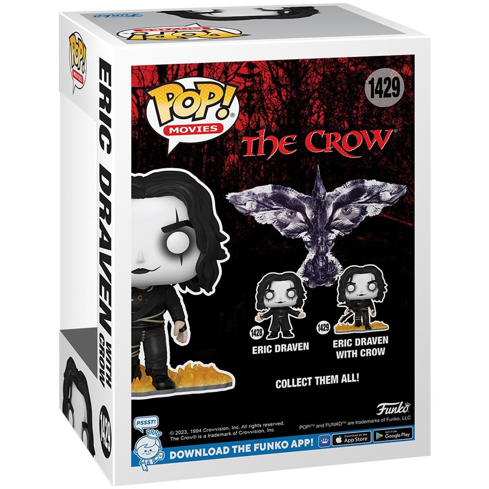 The Crow Pop! Movies Vinyl Figure Eric W /crow 9 Cm - Foto 2