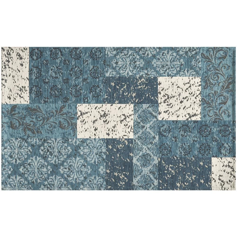 Tappeto Velour Antiscivolo Da Camera E Salotto Disegno Saturno Jeans By Suardi 280x400 Cm Jeans - Foto 1