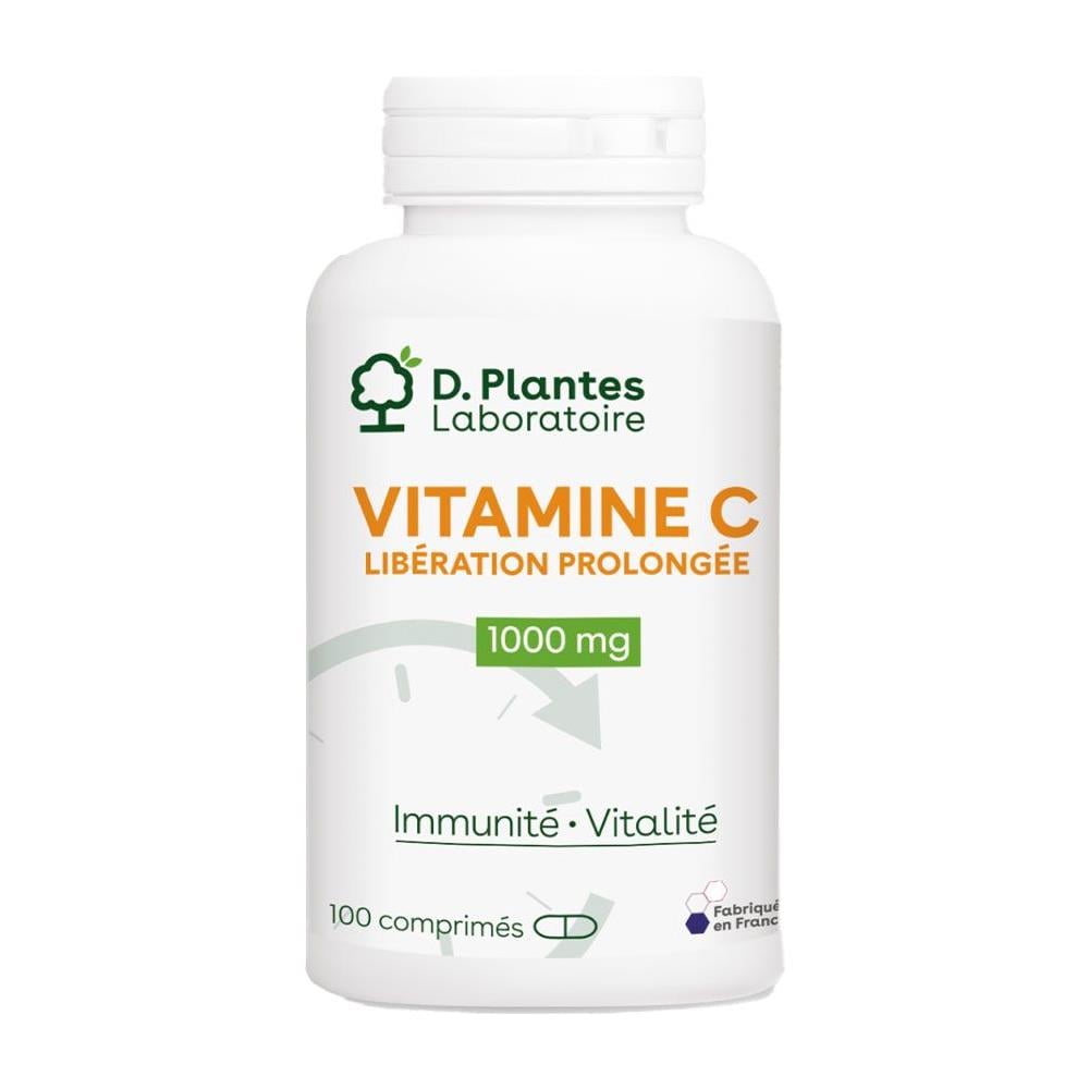 Vitamina C Rilascio Prolungato 1000mg 100 Compresse Immunità E Vitalità D. Piante - Foto 1