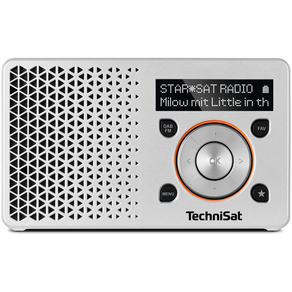 Radio Portatile DIGITRADIO 1 DAB+ / FM Colore Argento Arancio - Foto 3
