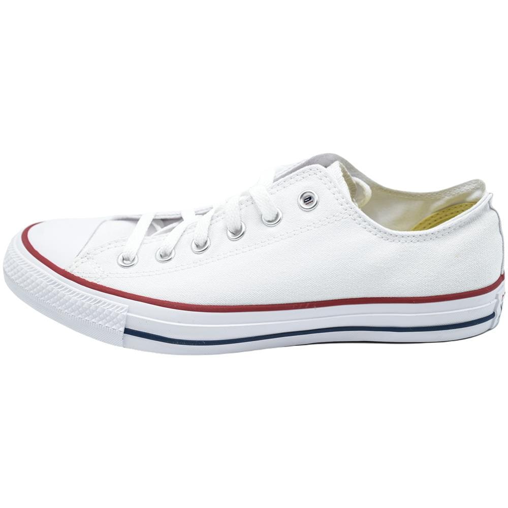 All Star Scarpe Uomo Donna Bianche Basse Tela Ox Optic 43 - Foto 27