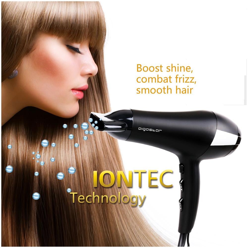 Asciugacapelli Professionale Con 2 Velocità E 3 Impostazione Della Temperatura Potenza Da 2400w - Foto 8