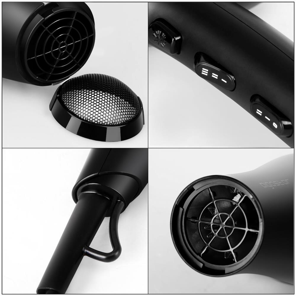 Asciugacapelli Professionale Con 2 Velocità E 3 Impostazione Della Temperatura Potenza Da 2400w - Foto 2