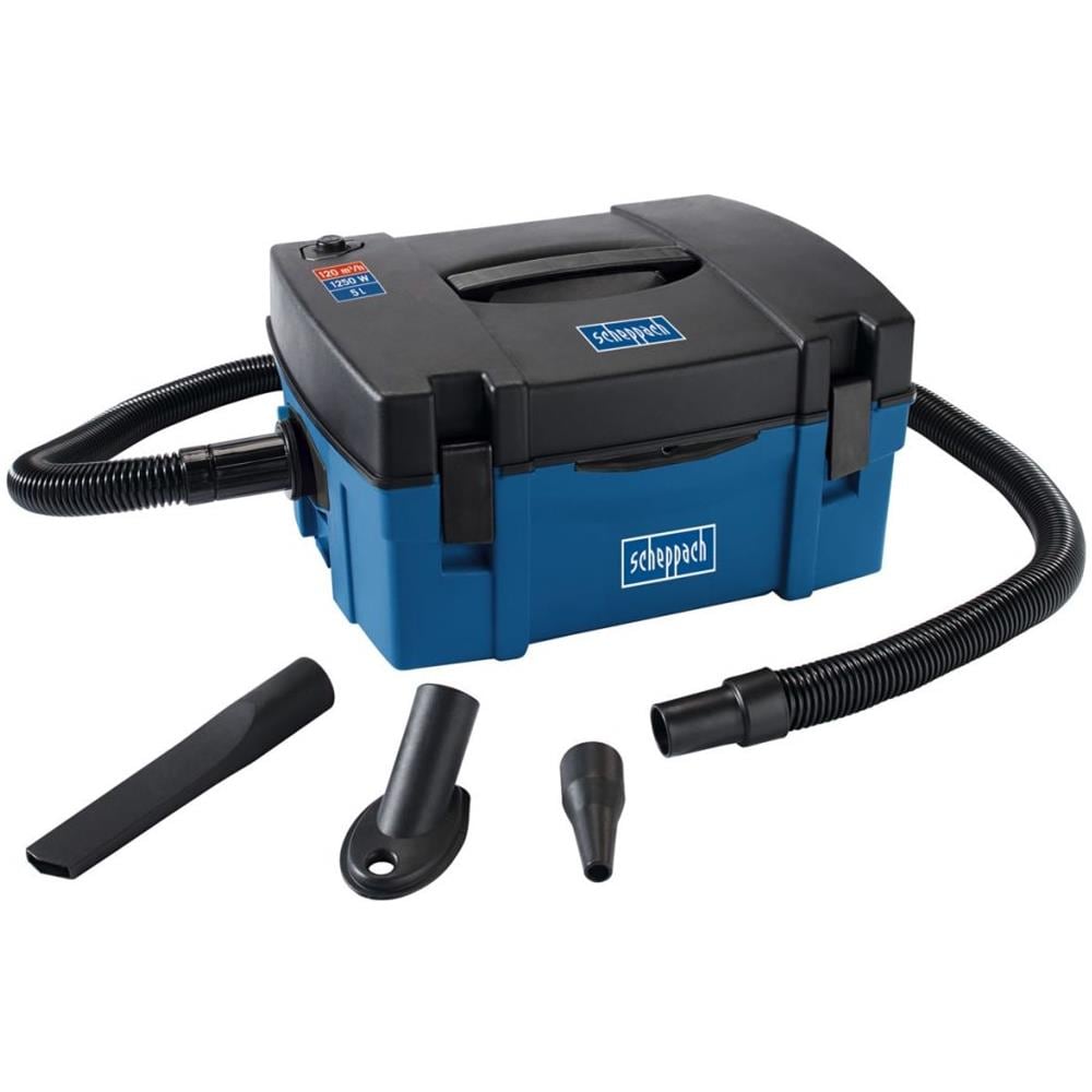 Estrattore di Polvere Portatile HD2P 1250 W Colore Nero Blu - Foto 1