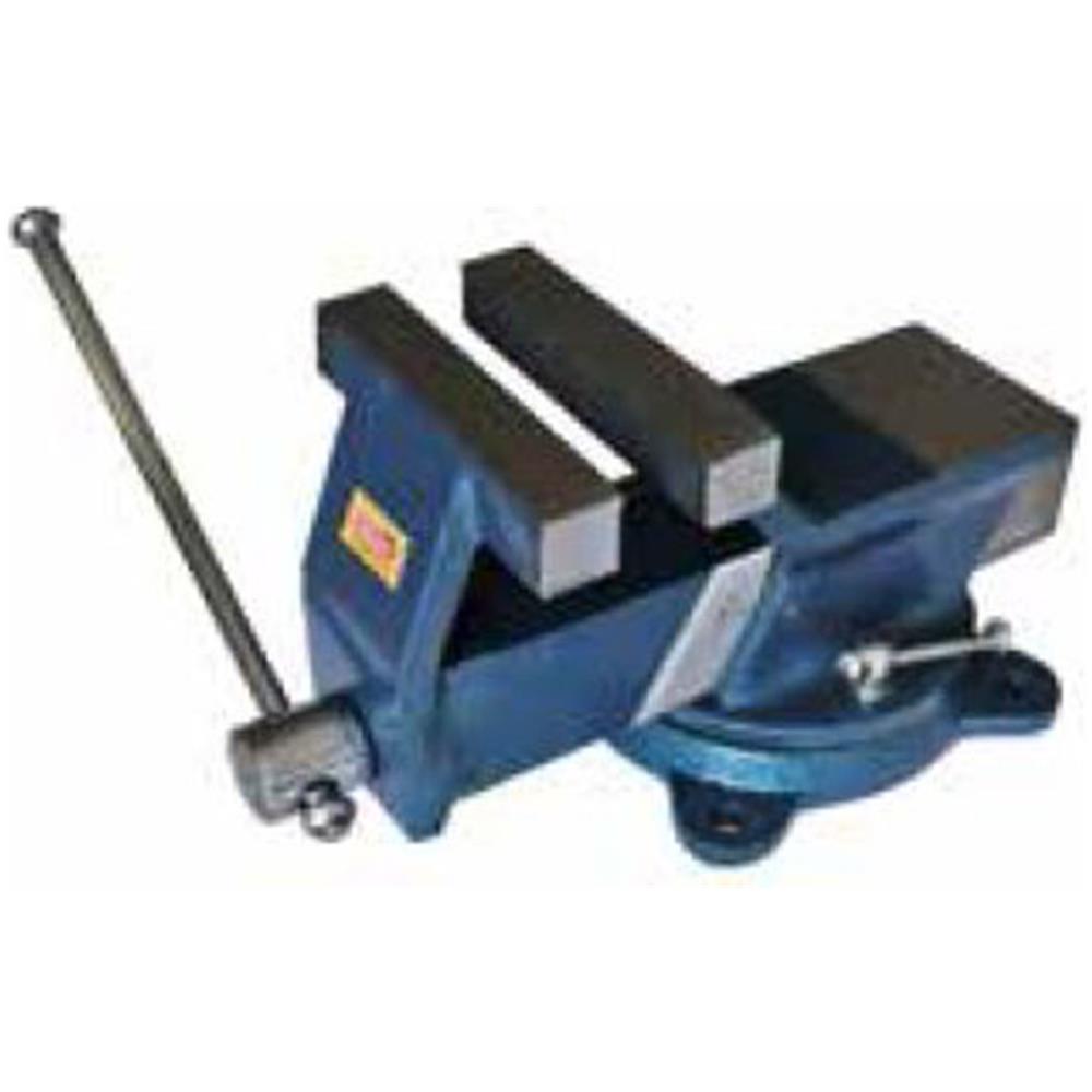 Morsa Da Banco Base Girevole Tutto Acciaio Italy Mm 100 125 Parallela Incudine - 100 - Foto 2