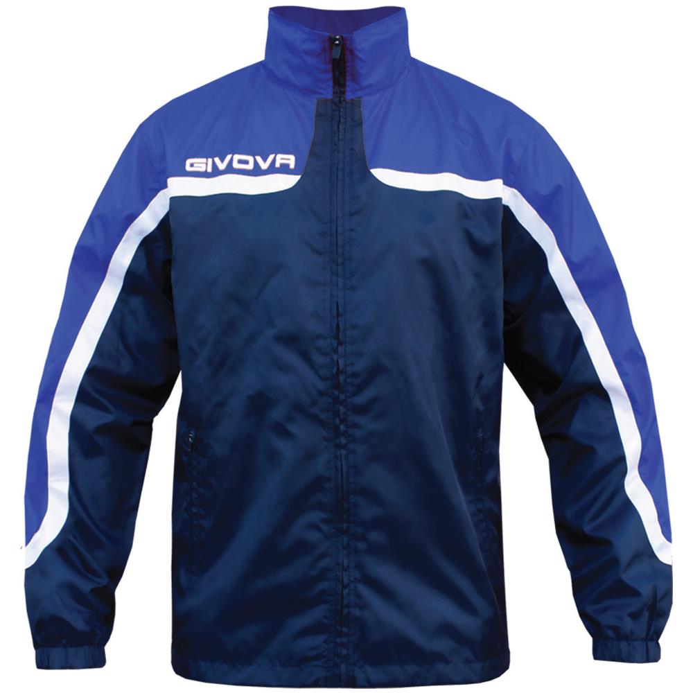 Rain Jacket Asia - Con Cappuccio Nascosto - Manica Lunga Di Colore Azzurro / blu Taglia 2xs - Foto 1