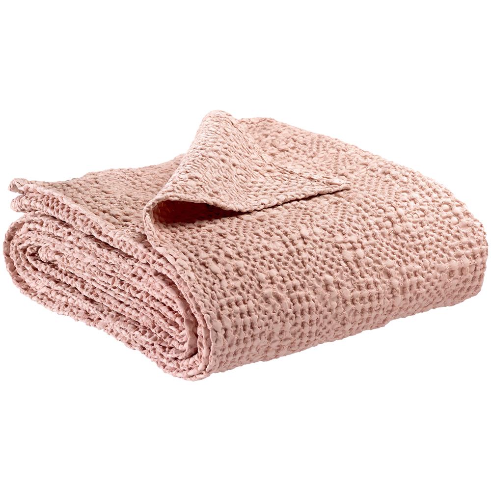 Copripiumino Tana - Nido D'ape 100% Cotone Stonewashed, Colore Biancospino, 240 X 260 Cm - Foto 1