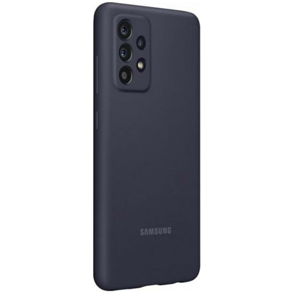 Silicone Cover for A725 Galaxy A72 black - Foto 2