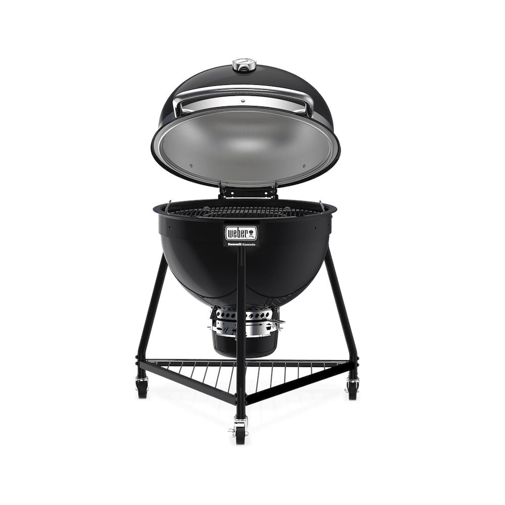 Kamado E6 Barbecue /grill Kamado Kettle Carbone (combustibile) Nero - Foto 4