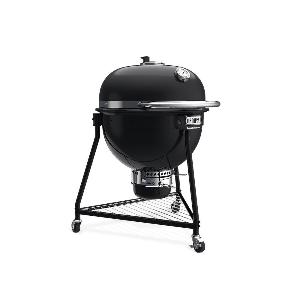 Kamado E6 Barbecue /grill Kamado Kettle Carbone (combustibile) Nero - Foto 2