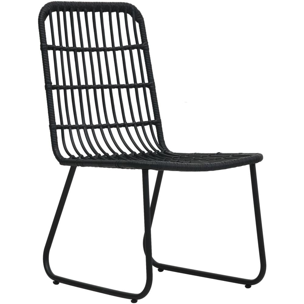 Set da Pranzo da Giardino 7 pz in Polyrattan e Vetro - Foto 3