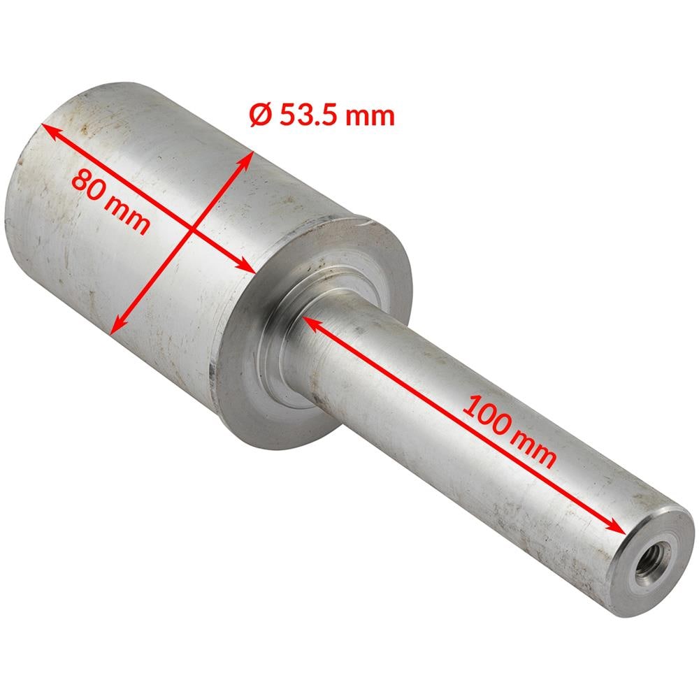 Adattatorre Perno Cavalletto Monobraccio Alzamoto Metallo 53.5 Mm - Foto 2