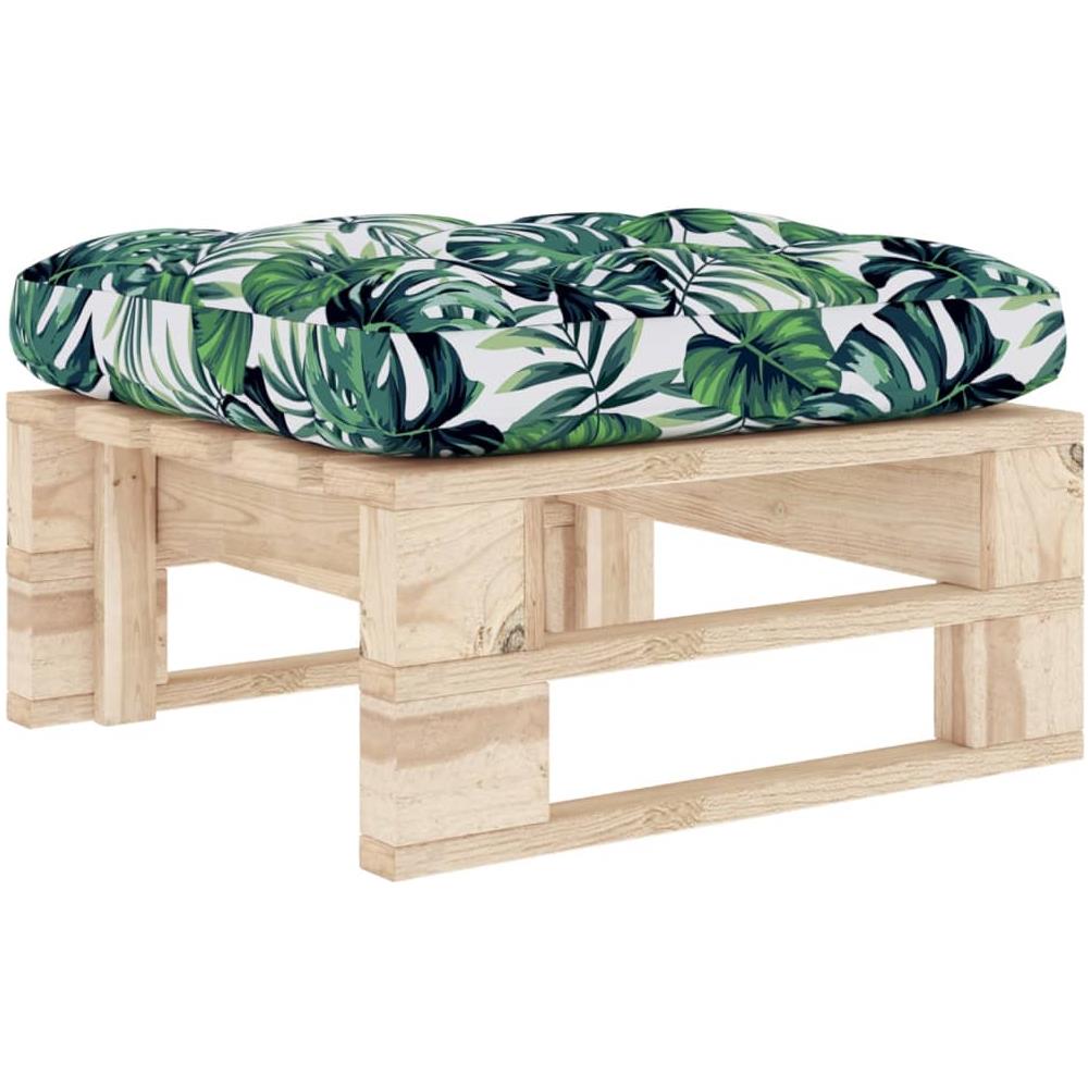 Ottomana Da Giardino Su Pallet In Legno Di Pino Impregnato - Foto 2