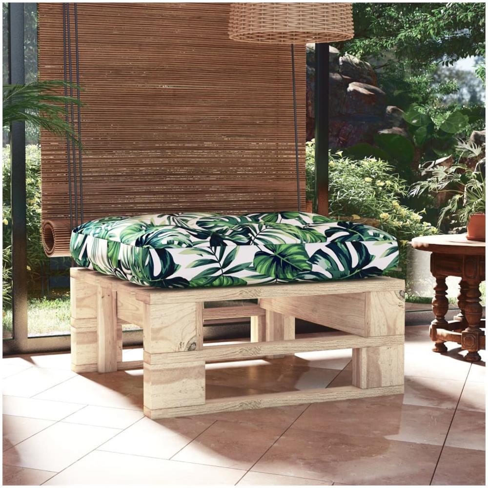 Ottomana Da Giardino Su Pallet In Legno Di Pino Impregnato - Foto 1