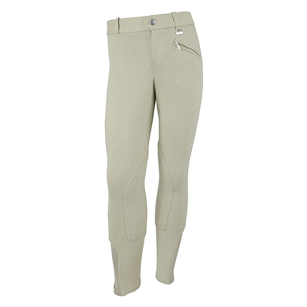 Pantaloni Bambino Per Equitazione Kasumi In Cotone Elastico 34 - Foto 1