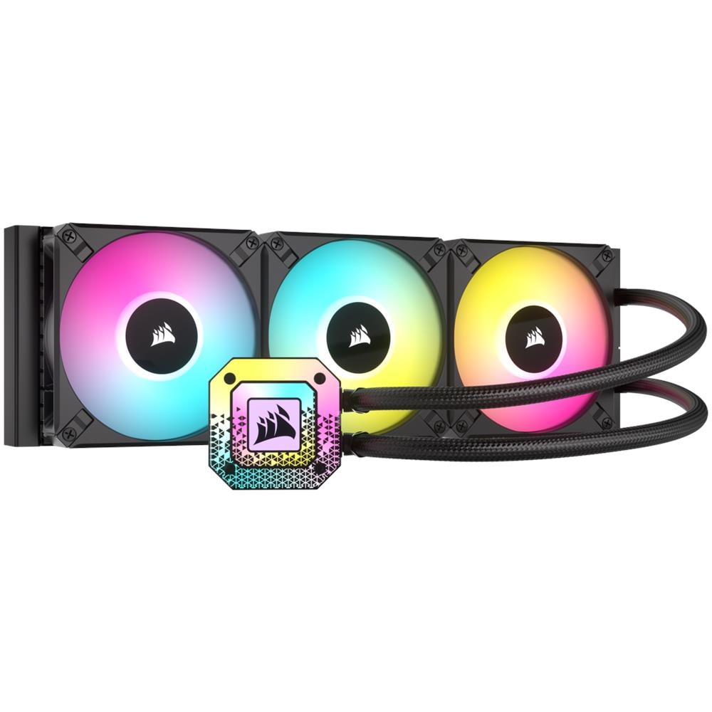 Dissipatore CPU a Liquido iCUE H150i ELITE CAPELLIX XTper Socket Intel LGA 1150 (Socket H3), LGA 1151 (Socket H4), LGA 1155 (Socket H2), LGA 1156 (Socket H), LGA 1200 (Socket H5), LGA 1700, LGA 2066, Socket AM4, Socket sTR4, Socket sTRX4 - Foto 1