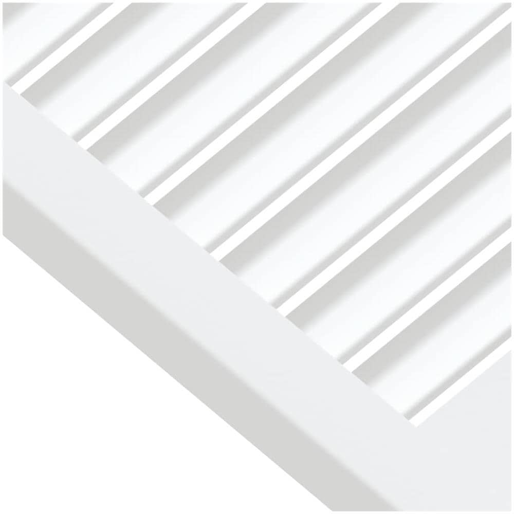 Anta a Lamelle Bianca 61,5x59,4 cm in Legno di Pino - Foto 2