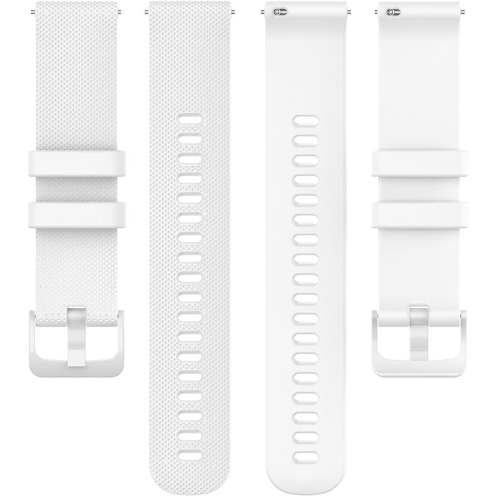 Cinturino Compatibile Con Polar Ignite/unite In Silicone White - Foto 2