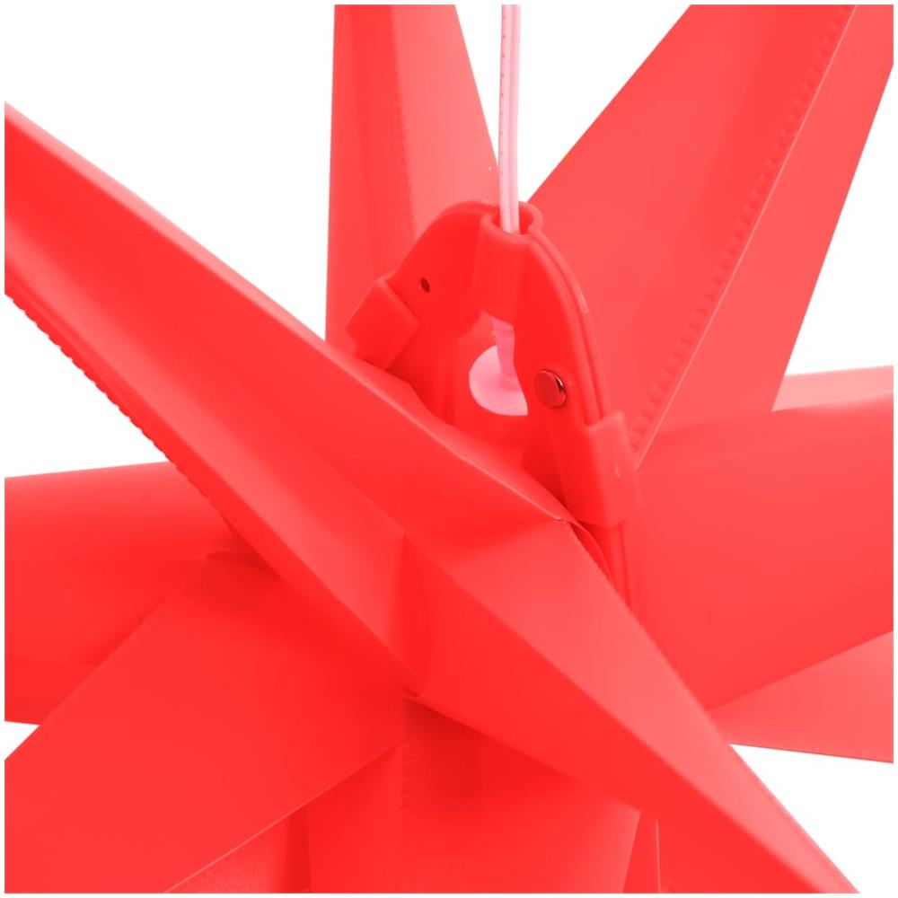 Luce Di Natale Con Led Pieghevole Rossa 100 Cm - Foto 8